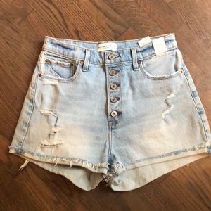 High Rise Mom Short